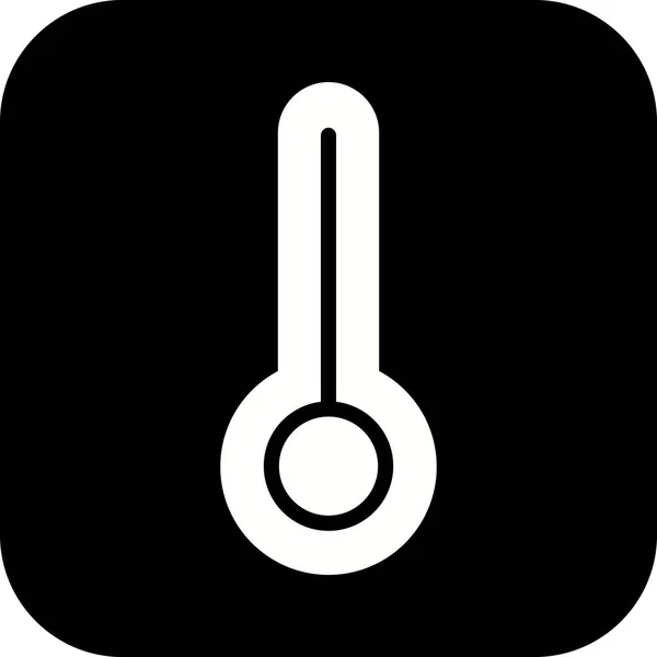 Pictogram voor illustratie temperatuur — Stockfoto