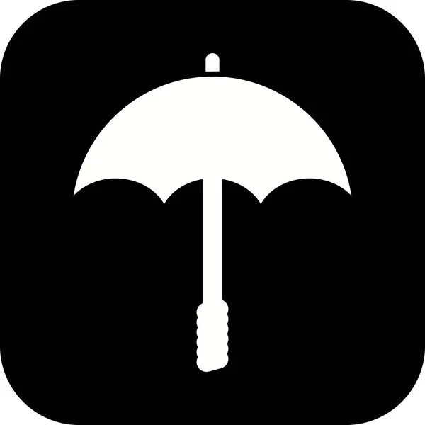 Εικόνα ομπρέλα εικονίδιο — Φωτογραφία Αρχείου