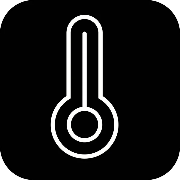 Icono de temperatura de ilustración —  Fotos de Stock