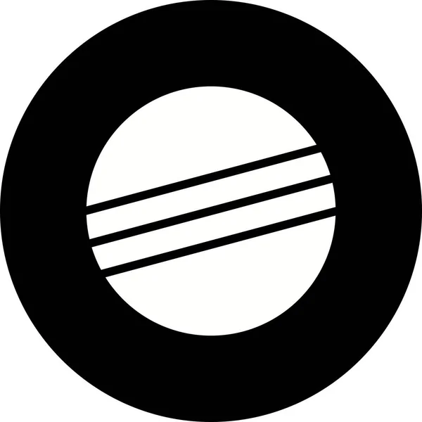 Illustratie Eclipse-pictogram — Stockfoto