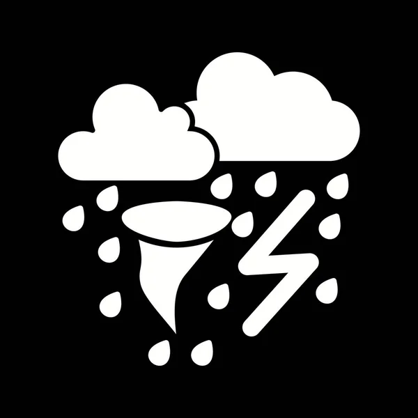 Illustration Schlechtwettersymbol — Stockfoto