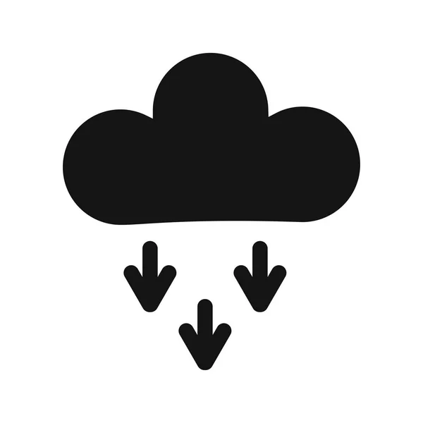 Icono de presipitación de ilustración —  Fotos de Stock