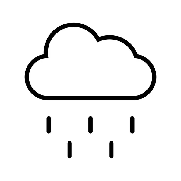 Ícone de chuva ilustração — Fotografia de Stock
