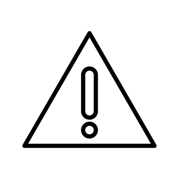 Illustration  Warning board Icon — Stock Photo, Image