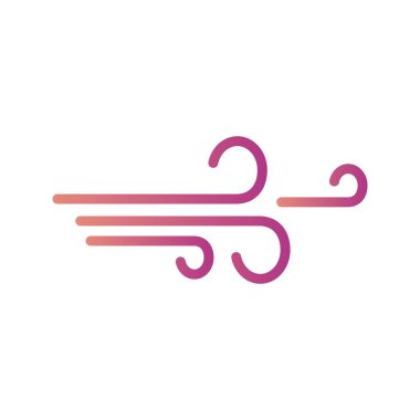 İllüstrasyon Rüzgar Simgesi