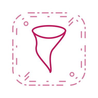 İllüstrasyon Tornado Simgesi