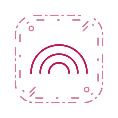 İllüstrasyon Gökkuşağı Simgesi