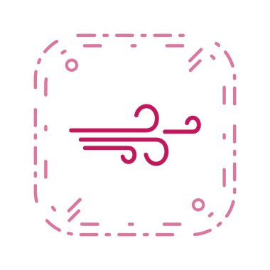 İllüstrasyon Rüzgar Simgesi