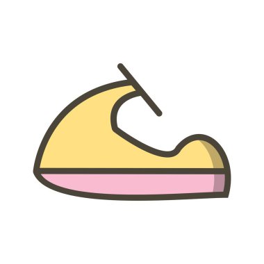 İllüstrasyon Jet Ski Simgesi