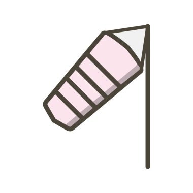 İllüstrasyon Rüzgarlı Simge