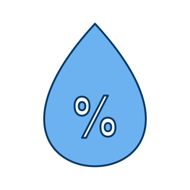 İllüstrasyon Nem Simgesi