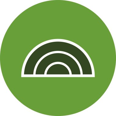 İllüstrasyon Gökkuşağı Simgesi