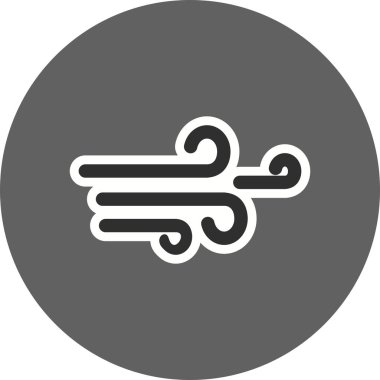 İllüstrasyon Rüzgar Simgesi