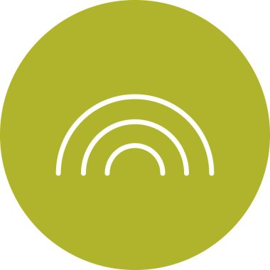 İllüstrasyon Gökkuşağı Simgesi