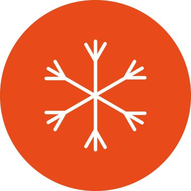 İllüstrasyon Kar Simgesi