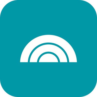 İllüstrasyon Gökkuşağı Simgesi