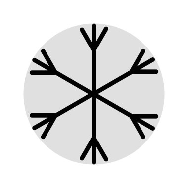 İllüstrasyon Kar Simgesi