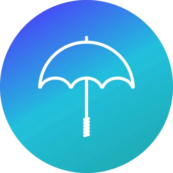 Illustration Umbrella  Icon — Stock Photo, Image