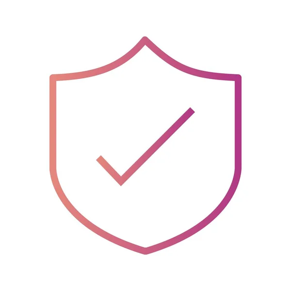 Illustration Shield Icon — Stock Photo, Image