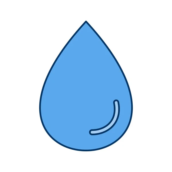 Иллюстрационная икона "Капля дождя" — стоковое фото