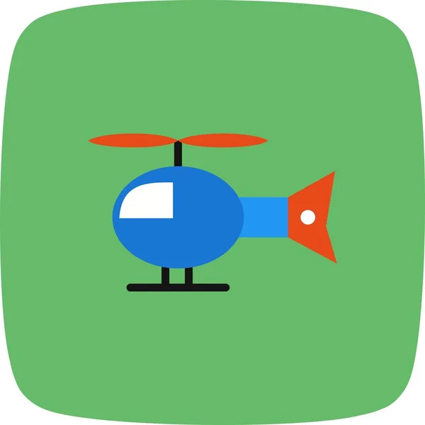 Illustration Helicopter Icon — Stock Photo, Image