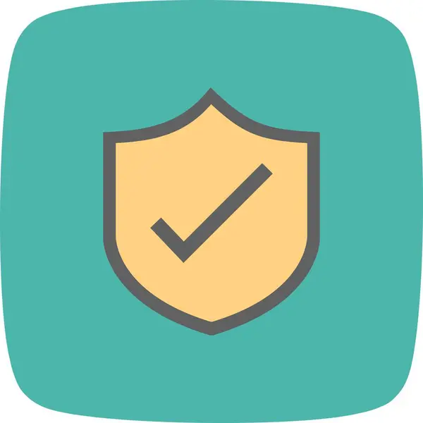 Illustration Shield Icon — Stock Photo, Image