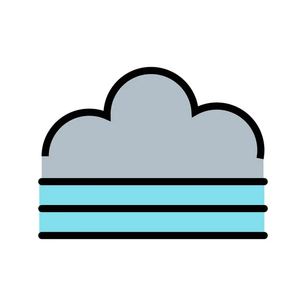 Illustration Fog  Icon — Stock Photo, Image