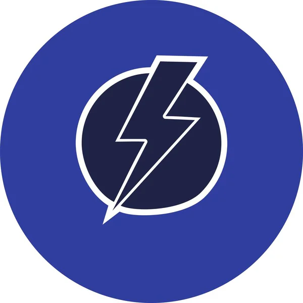 Illustration Electric Shock Icon — Stock Photo, Image