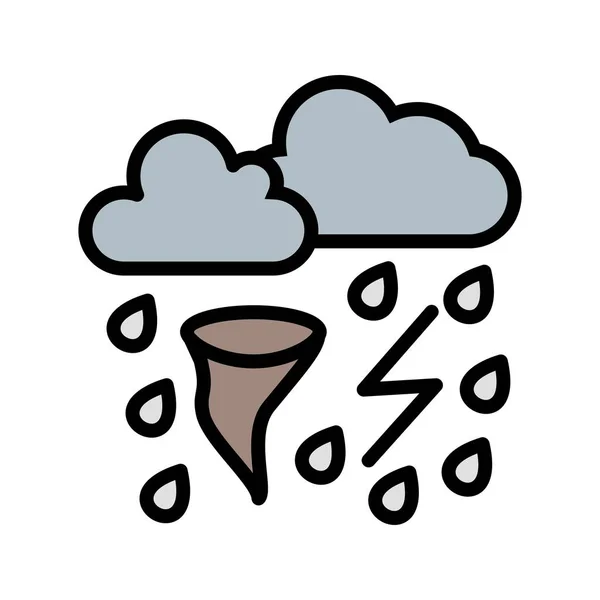 Illustration Schlechtwettersymbol — Stockfoto