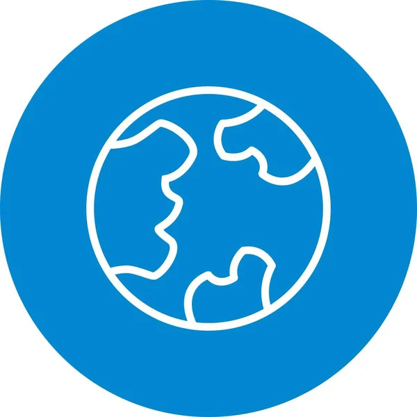 Illustration Globe  Icon — Stock Photo, Image