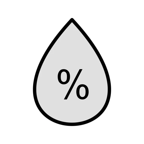 Illustration Humidity Icon — Stock Photo, Image