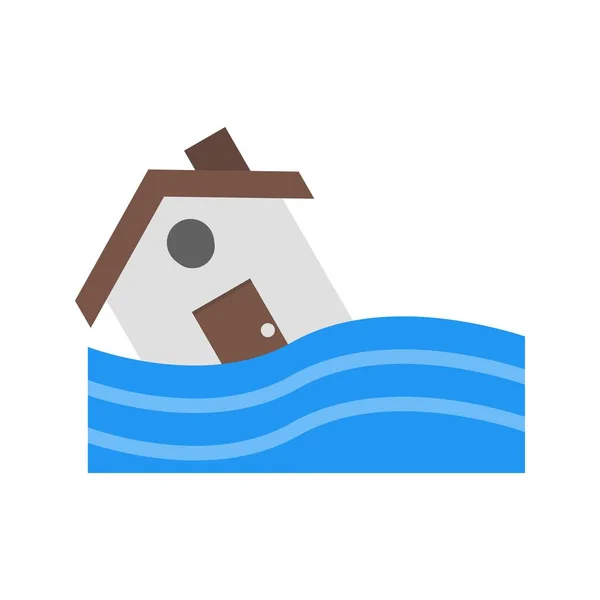 Символическая икона Потопа — стоковое фото