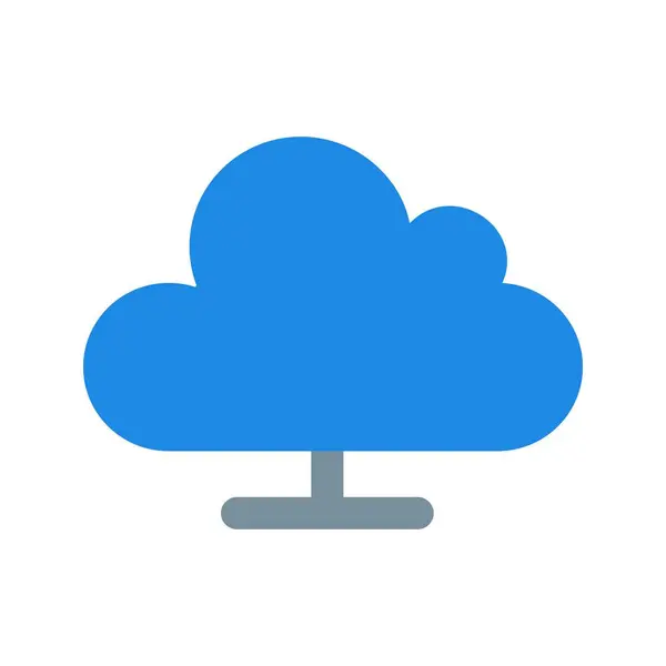 Ilustración Cloud Computing Icon —  Fotos de Stock