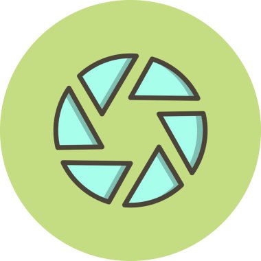 İllüstrasyon Deklanşör Simgesi