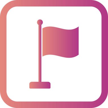 İllüstrasyon Bayrak Simgesi