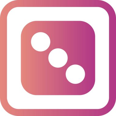 İllüstrasyon Zar Üç Simge