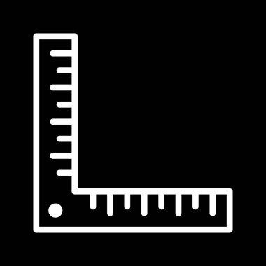 İllüstrasyon Açısı Cetveli Simgesi