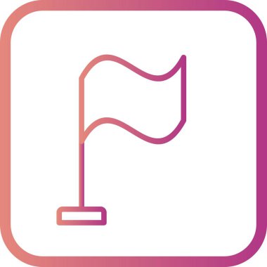 İllüstrasyon Bayrak Simgesi