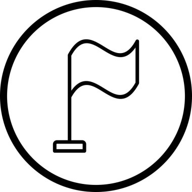 İllüstrasyon Bayrak Simgesi