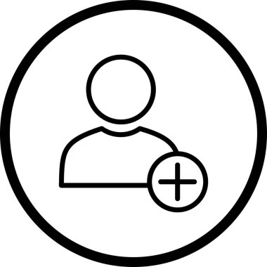 İllüstrasyon Kullanıcı Simgesi Ekle