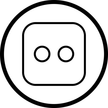 İllüstrasyon Zar İki Simge