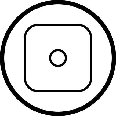 İllüstrasyon Dice Bir Simgesi