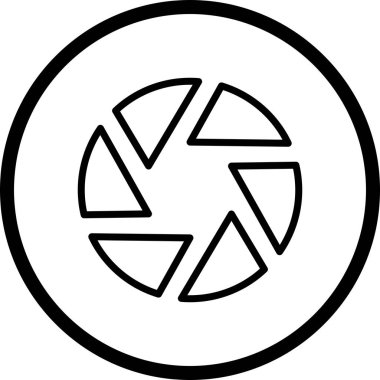 İllüstrasyon Deklanşör Simgesi