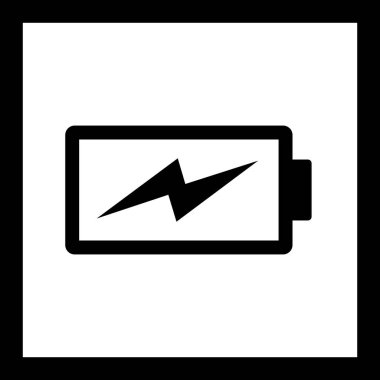 İllüstrasyon Şarj Pil Simgesi