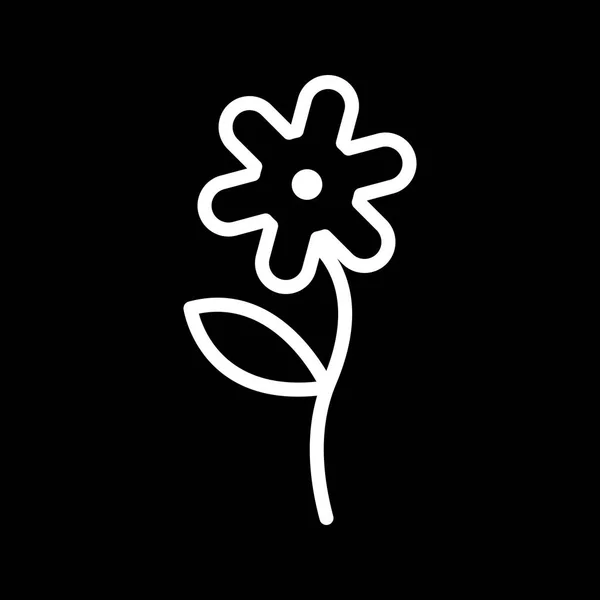 Ilustración Icono de flor —  Fotos de Stock