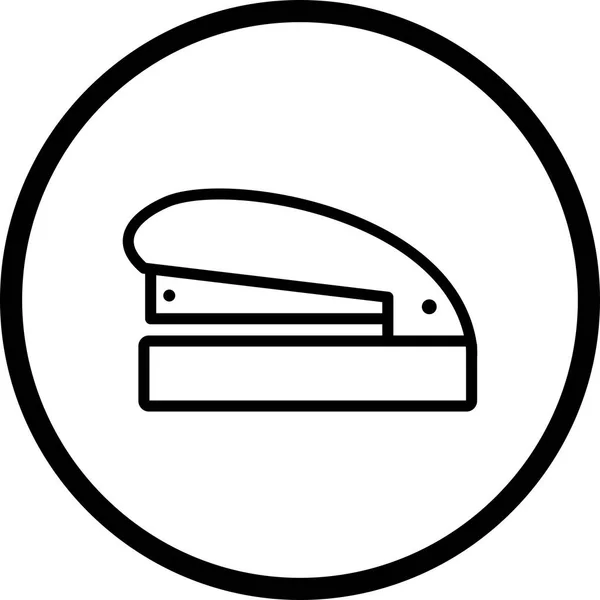 Illustration  Stapler Vector Icon — Stock Photo, Image