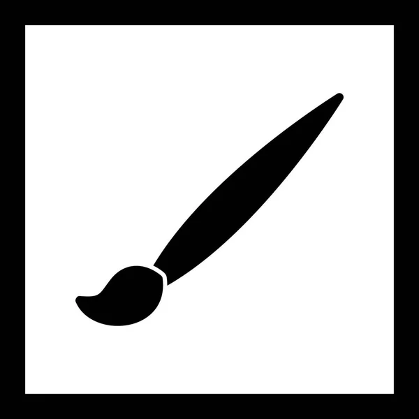 Illustration Drawing Brush Icon — Stock Photo, Image