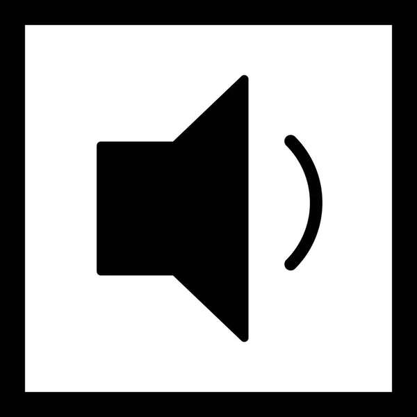 Illustration Symbol für niedrige Lautstärke — Stockfoto