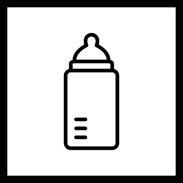 Illustratie baby feeder pictogram — Stockfoto