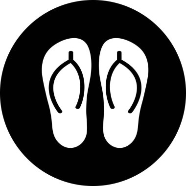 İllüstrasyon Terlik Simgesi